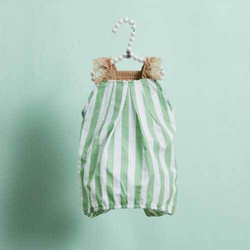 Louisdog La Seta南瓜吊帶褲