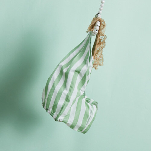 Louisdog La Seta南瓜吊帶褲