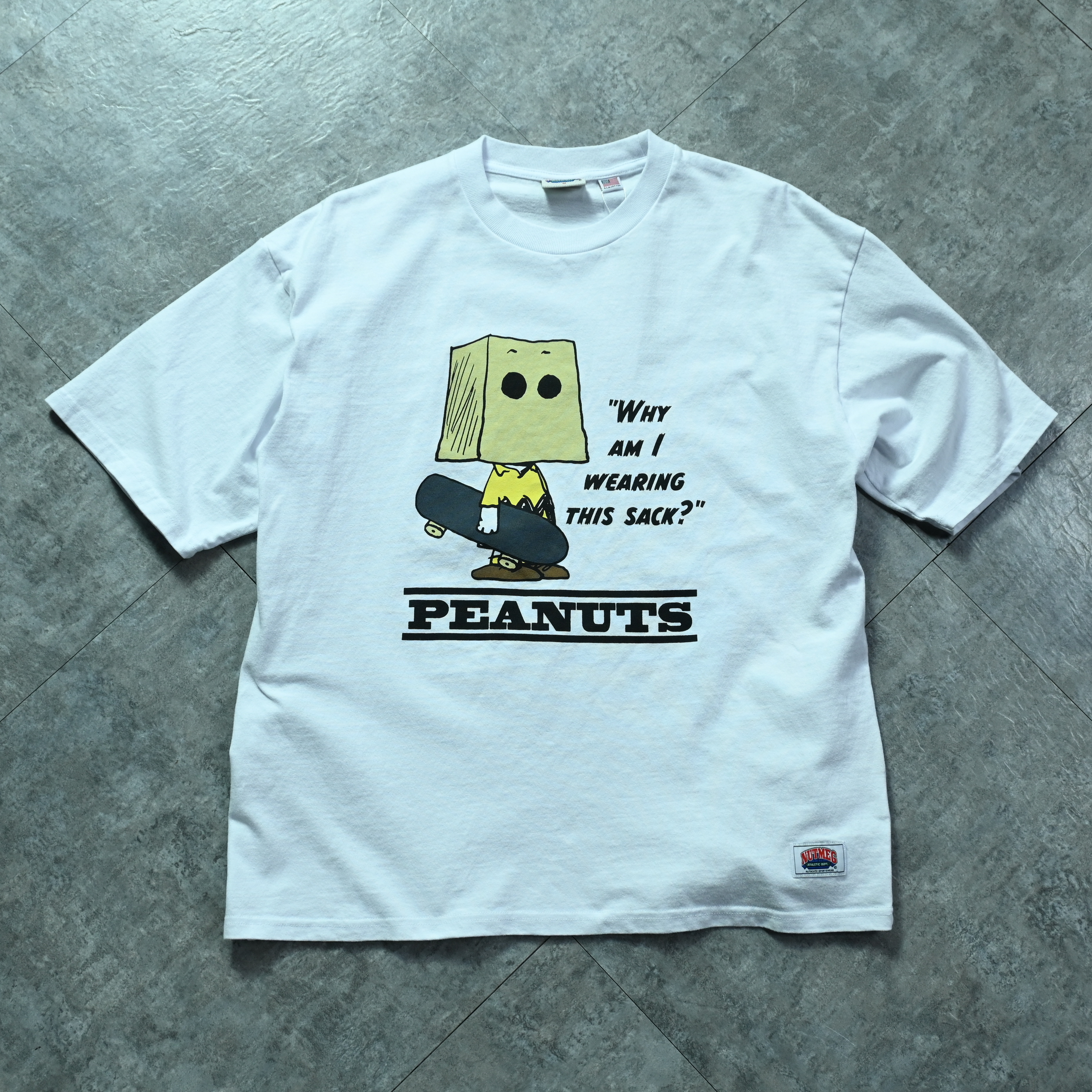 Peanuts x Nutmeg Tokyo Skateboarding Tee