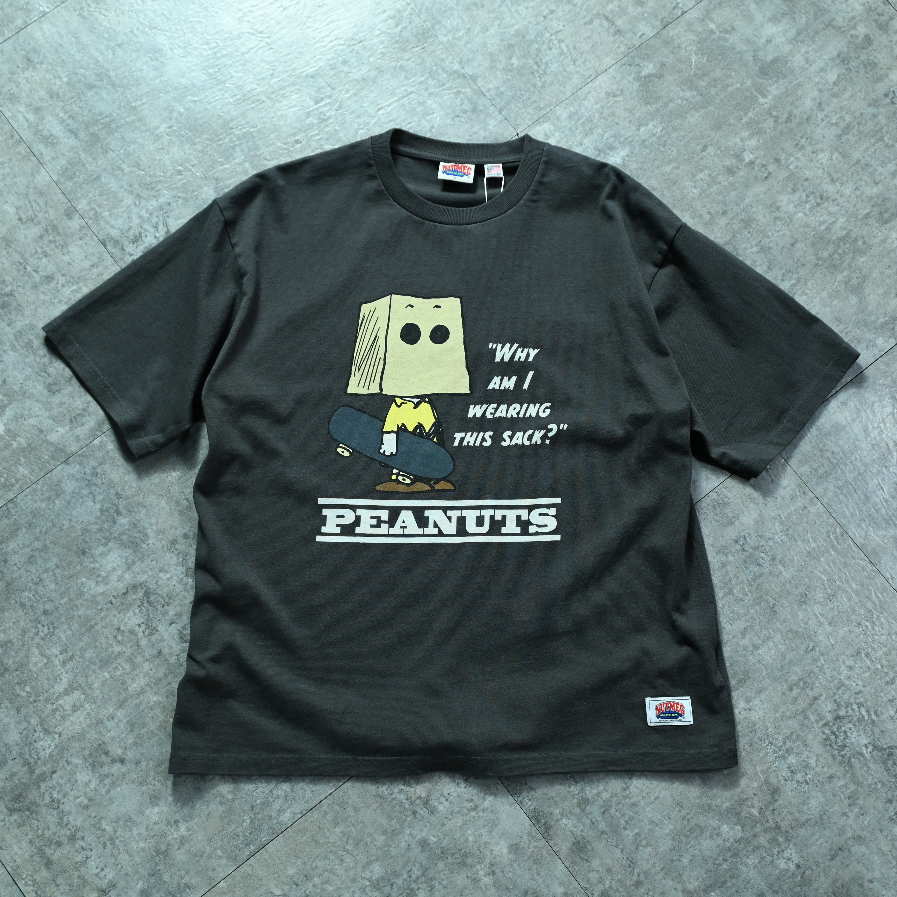 Peanuts x Nutmeg Tokyo Skateboarding Tee