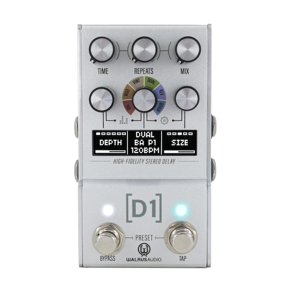 Walrus Walrus Audio Mako Series MKII: D1 High-Fidelity Delay 延遲效果器 — 三峽鍵盤 / 鋼琴｜YA! 玩音樂