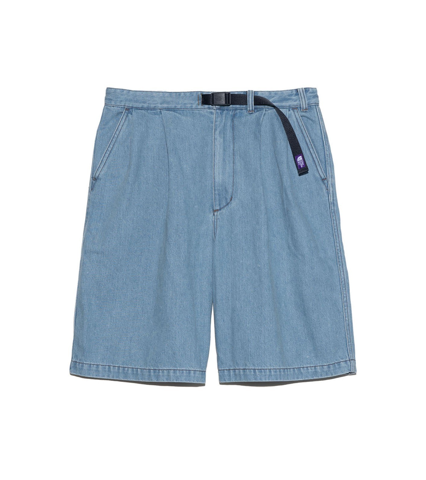 『代購+現貨商品』2025SS THE NORTH FACE PURPLE LABEL 紫標 Denim Tuck Field Shorts 丹寧 牛仔 水洗 短褲 現貨 N25SD098