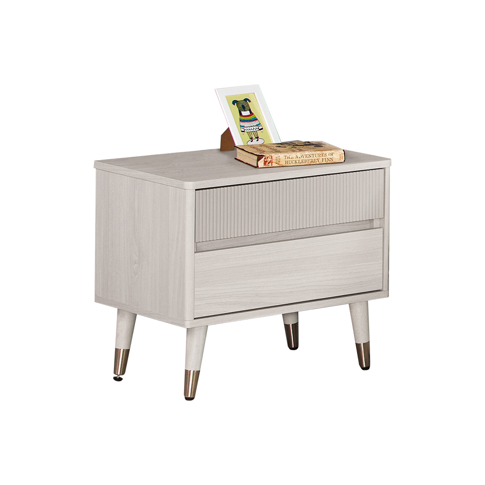 柏倫1.8尺床頭櫃/二抽收納櫃/置物櫃