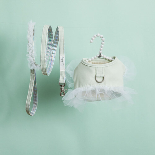 Louisdog Bianca TUTU 胸背牽繩組