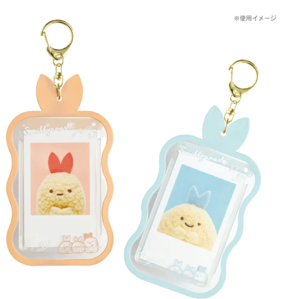 角落生物 2025年5月貨 有夢想的炸物三人組(炸蝦/炸魚/天蝦)卡套匙扣-