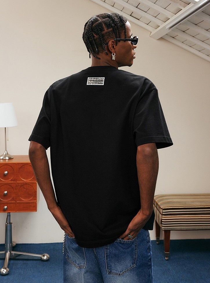 MEDM 小香風 珍珠LOGO 短袖 T