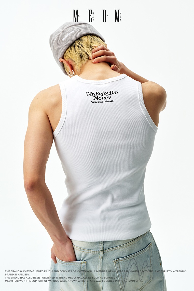 MEDM 緊身運動風 內搭 背心
