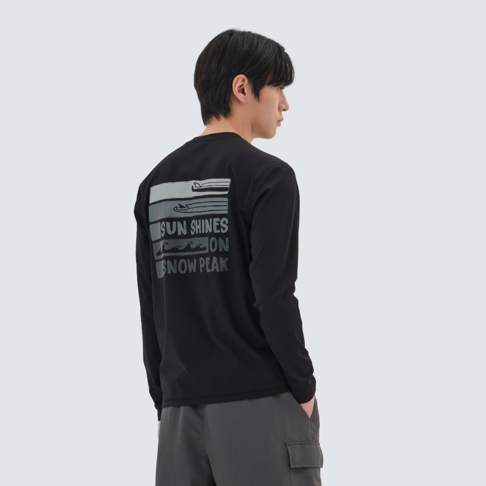 【代購】Snow Peak 雪諾必克 Water Graphic Rash Guard 水母衣 防曬衣 S25MMWSW08