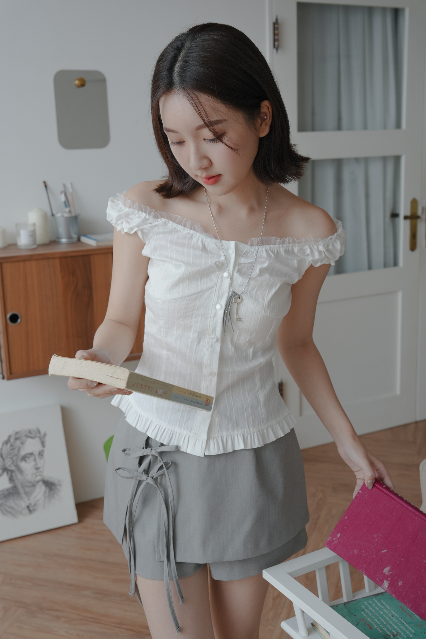 Frill Lace Blouse #上衣