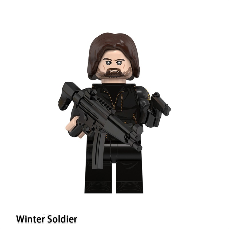 Thunderbolts Winter Soldier Custom Minifigures Minifigs Fit Lego WM6151 WM2460