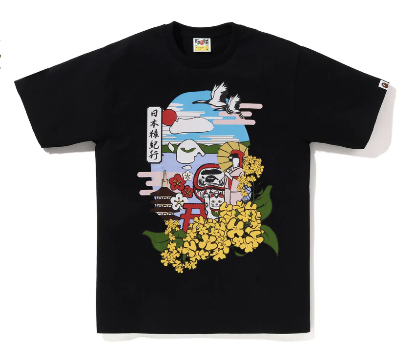 2025SS BAPE A BATHING APE JAPAN CULTURE SPRING APE HEAD TEE 浮世繪 春季限定 日本猿紀行 短T 1L22110040