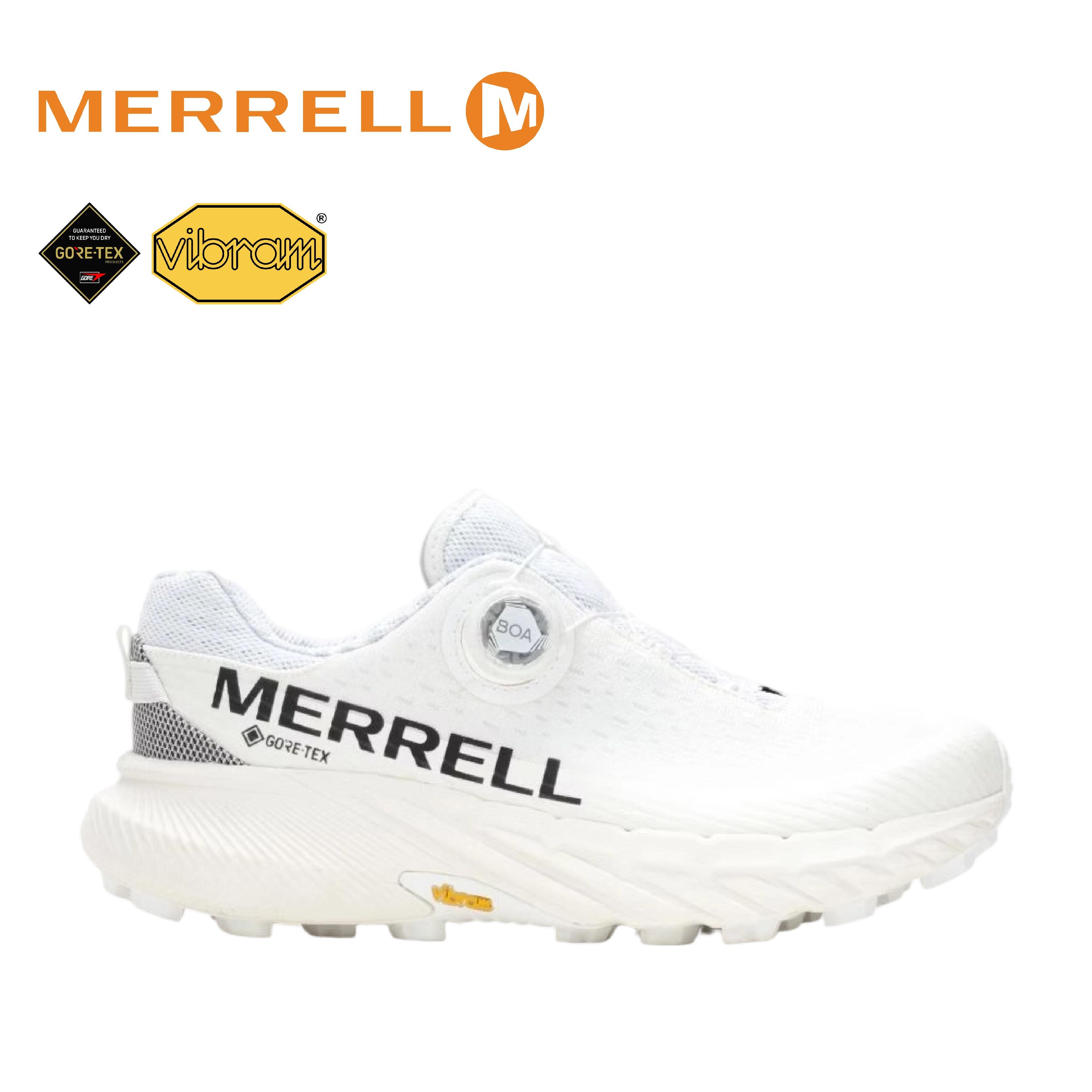 MERRELL 美國 AGILITY PEAK 5 BOA GTX 輕量戶外越野訓練鞋 女款(白色) 33ML068130