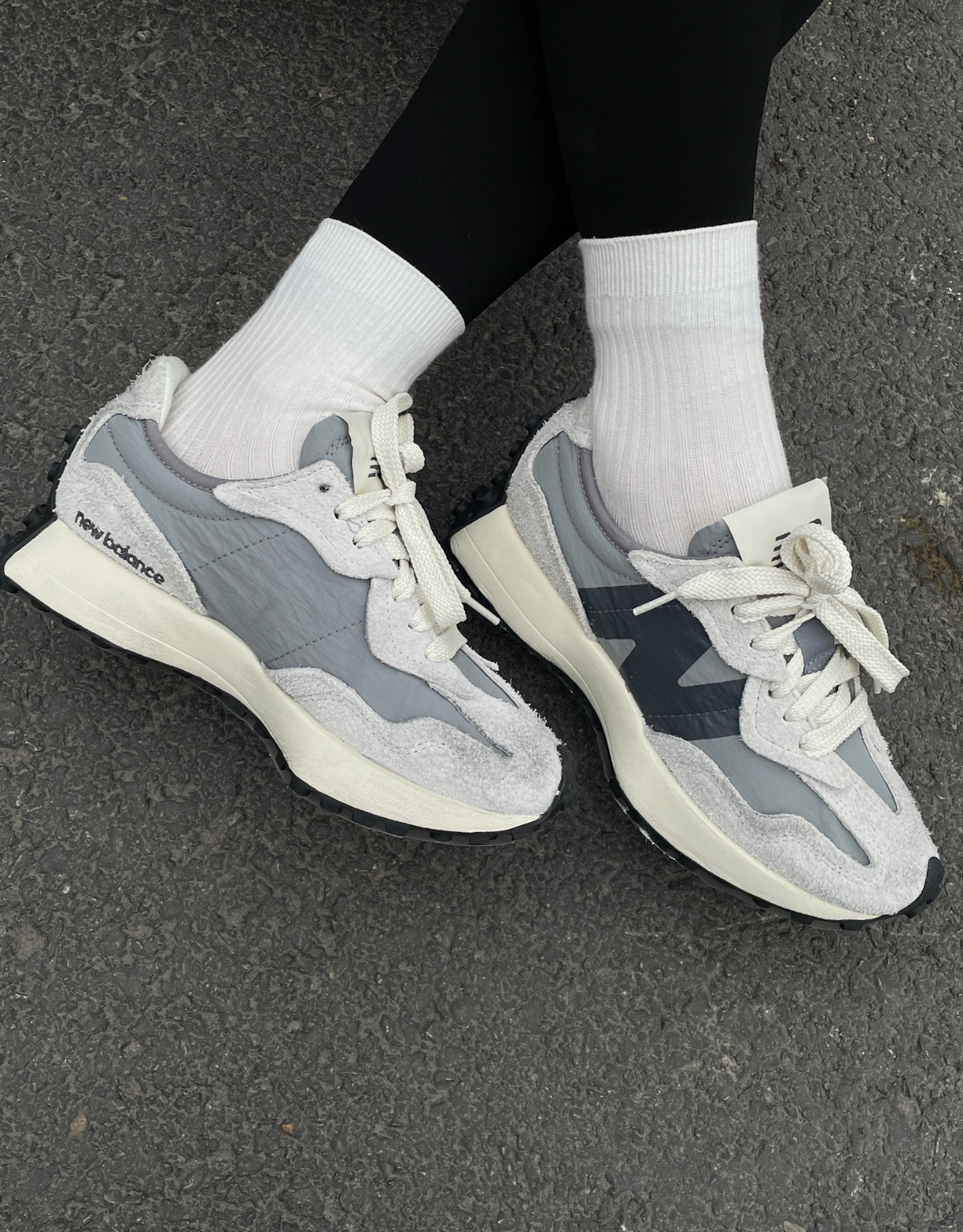 New Balance 327 芝麻牛奶 灰黑色 麂皮 復古 U327WCA/預購