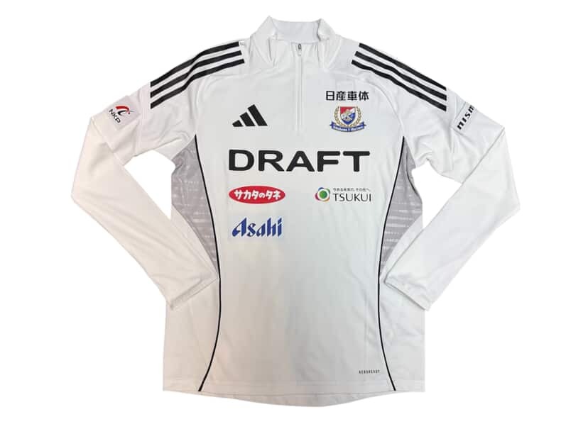 2025 橫濱水手 熱身用半拉鏈訓練上衣 (場區)