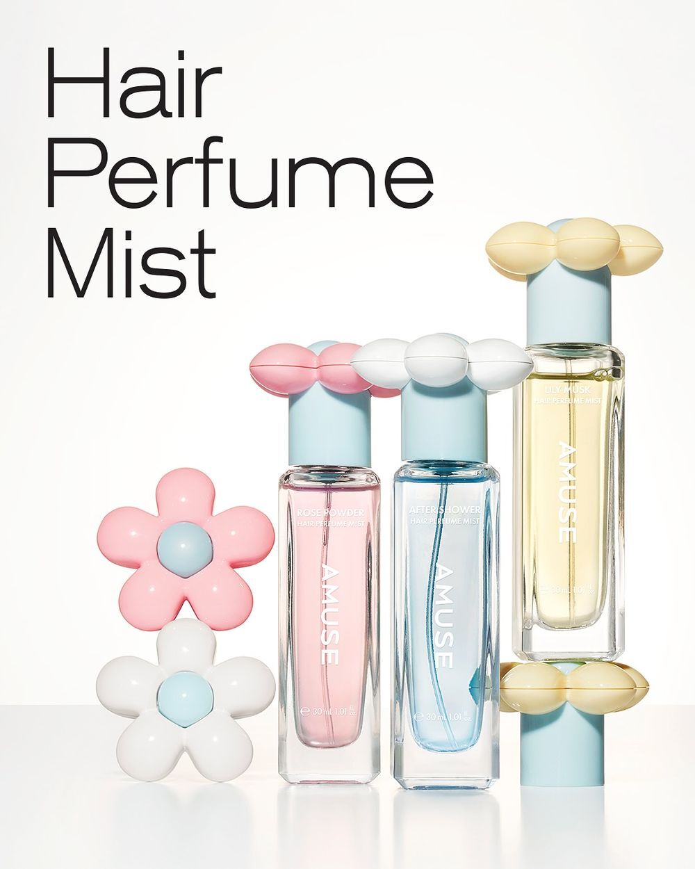 預 購 產 品 (預計兩星期後發貨)丨AMUSE 首款雛菊髮香噴霧 30ml