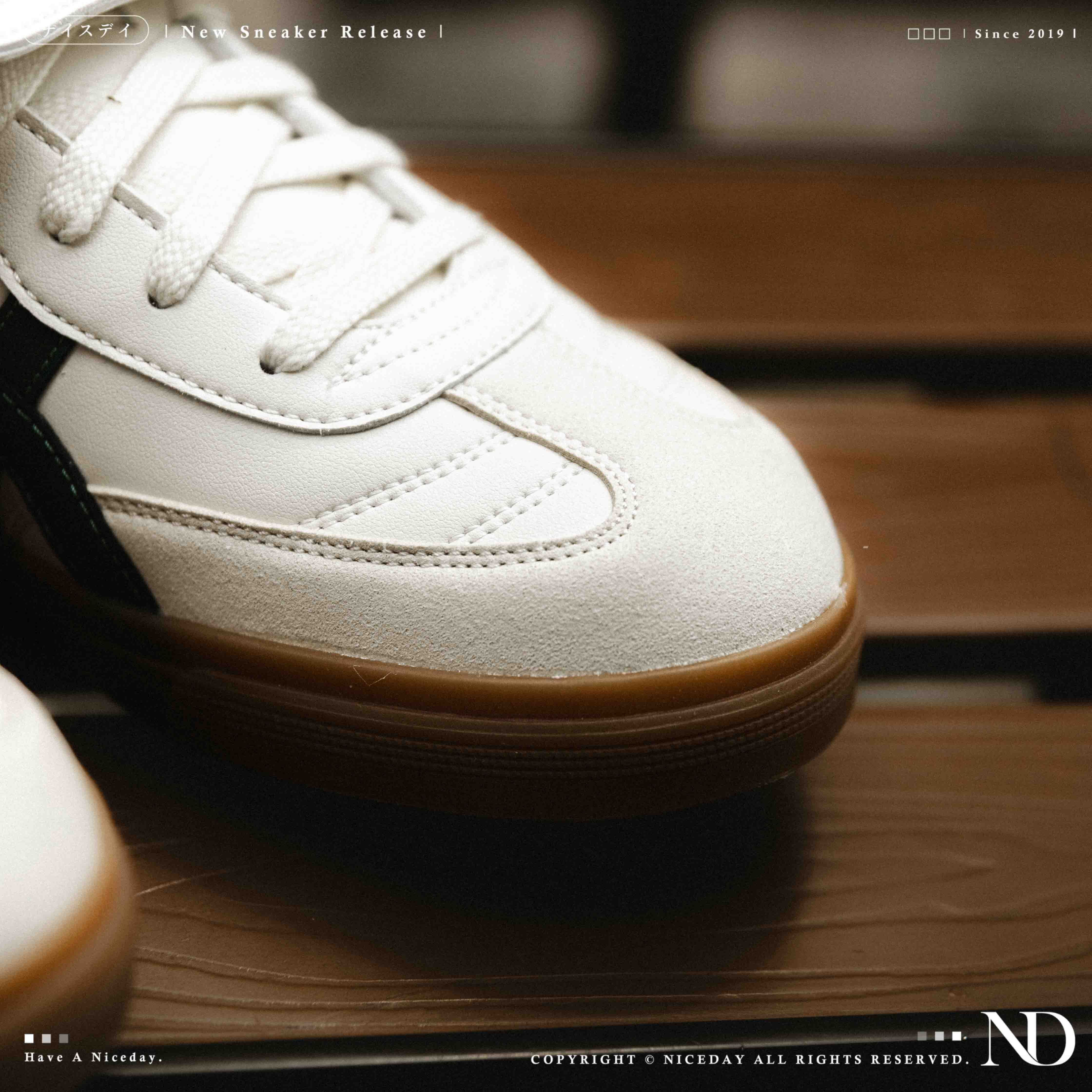 NICEDAY 代購 ASICS AARON 2.0 翻蓋 鞋舌 復古 米綠 米色 男鞋 女鞋 1203A720-750