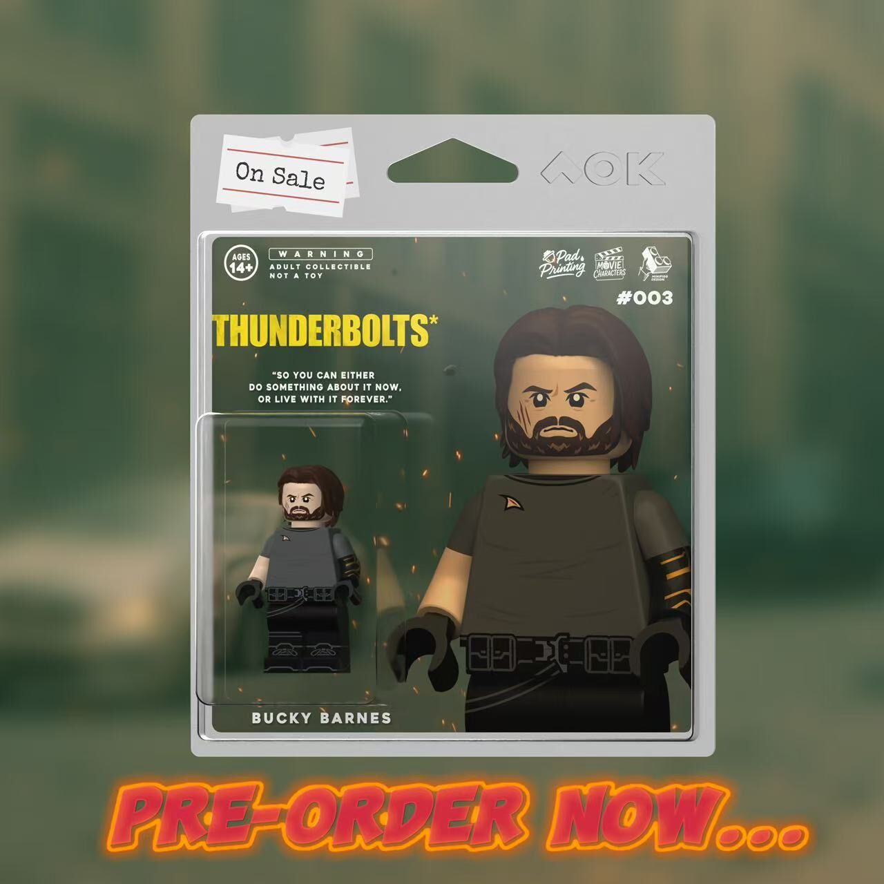 [Lok][Preorder] Bucky Barnes [PADprinted]