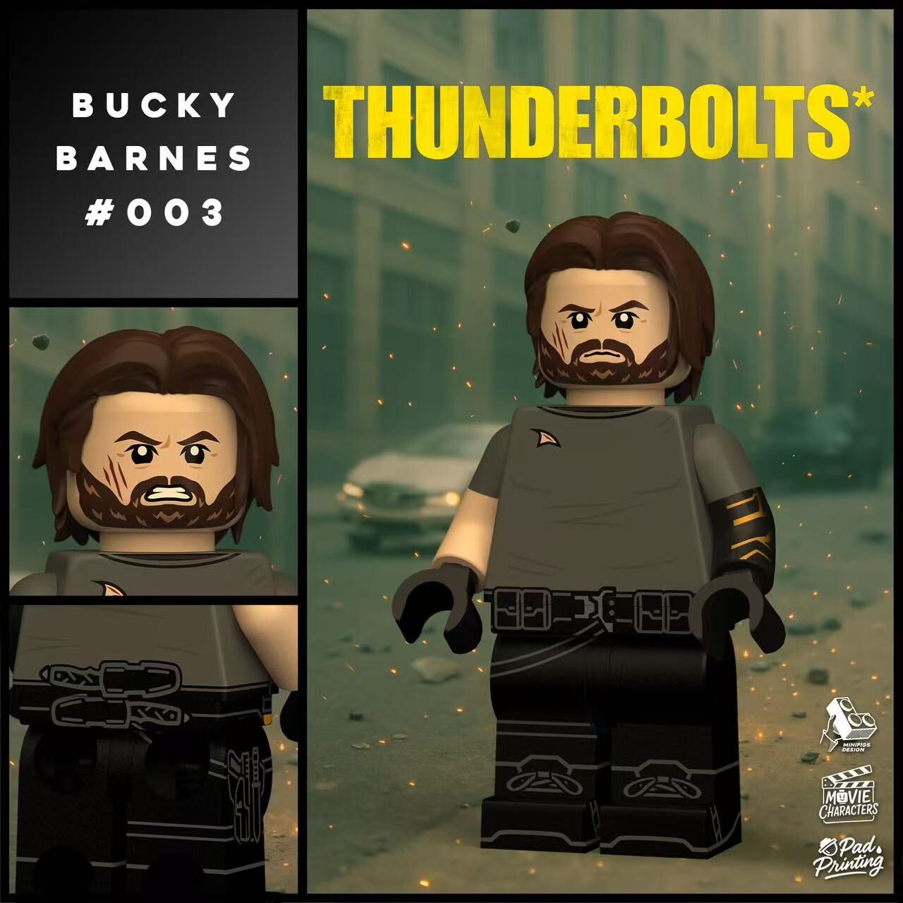 [Lok][Preorder] Bucky Barnes [PADprinted]