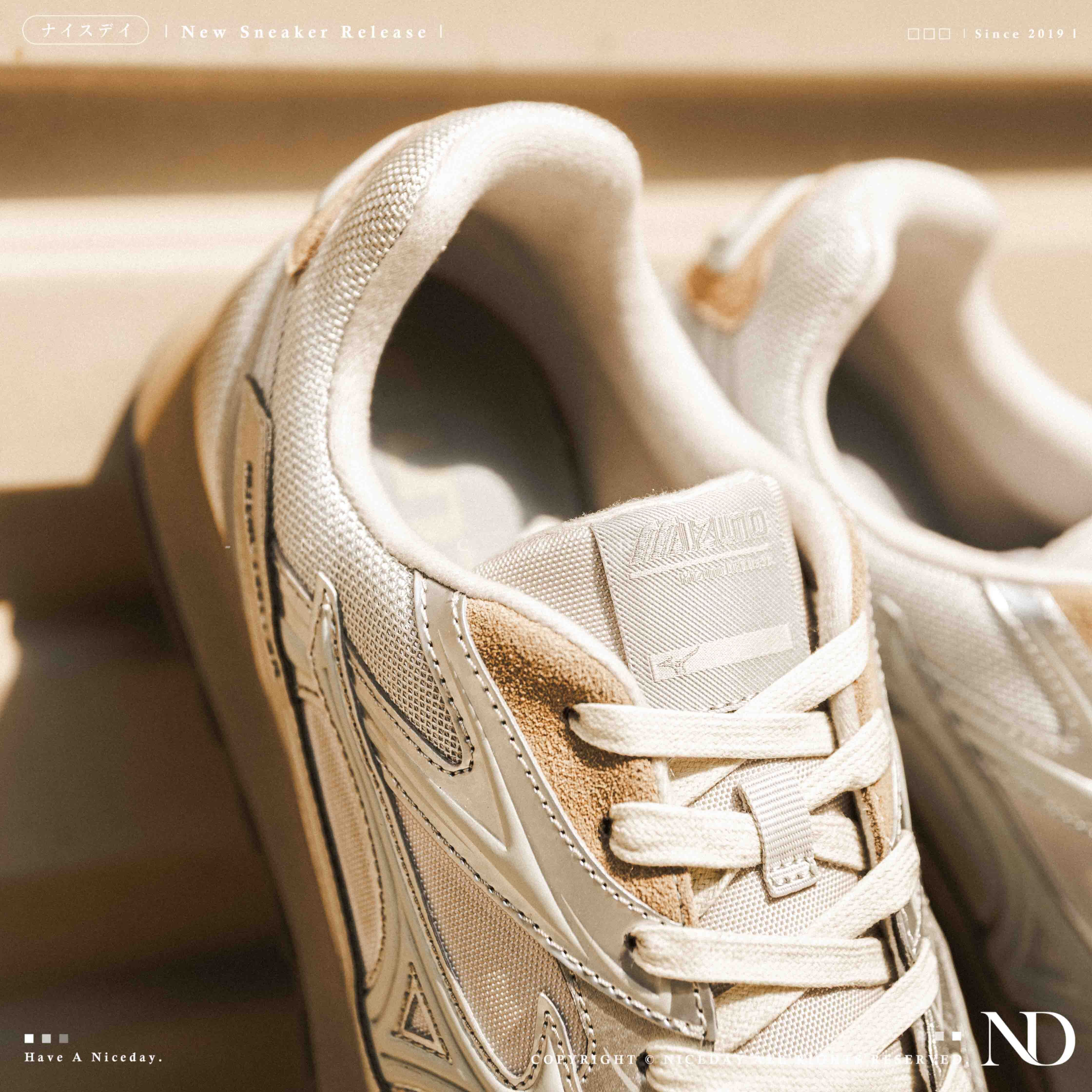 NICEDAY 代購 Ｍizuno LG 60S 2K 做舊 摩卡 大地色 米灰 德訓鞋 D1GH242101