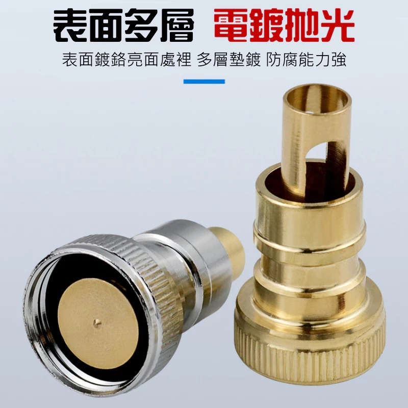 洗衣機4分接頭脫落自動止水閥（銅/鋼/不鏽鋼/黑漆面 四款可選