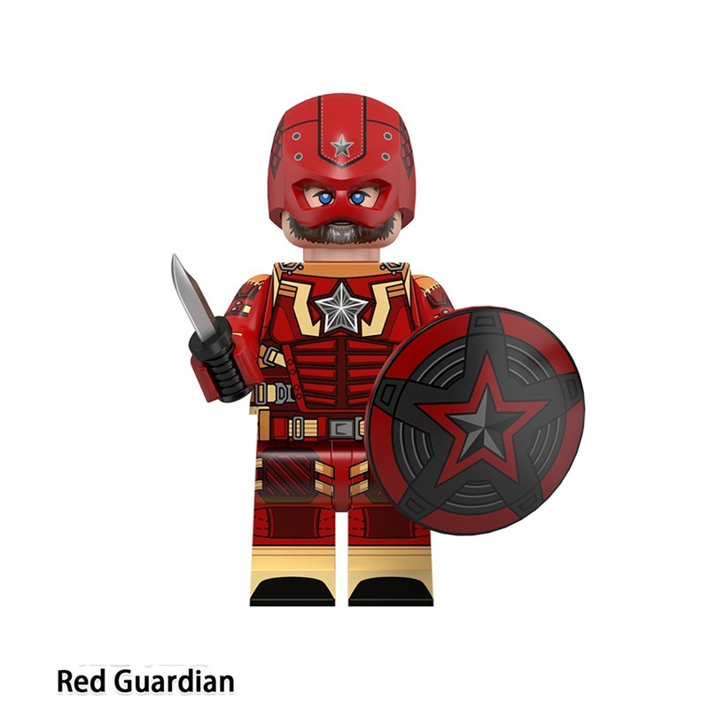 Thunderbolts Red Guardian Custom Minifigures Minifigs Fit Lego WM6151 WM2464