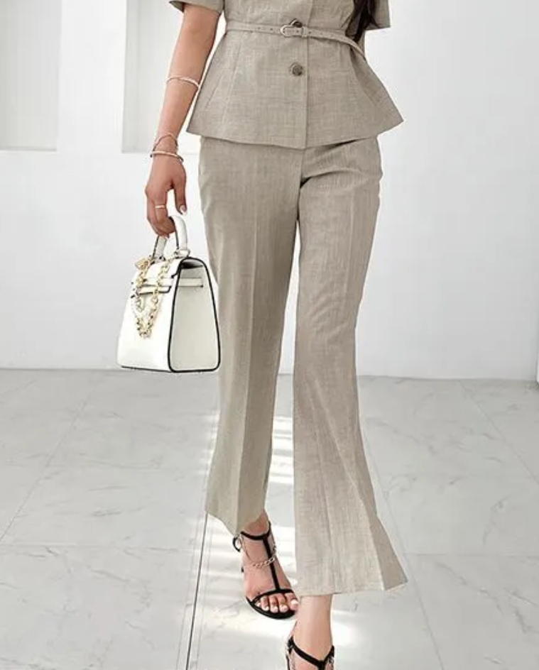 [現貨] Yvette 俐落套裝西裝褲 [ 3色 / S ]