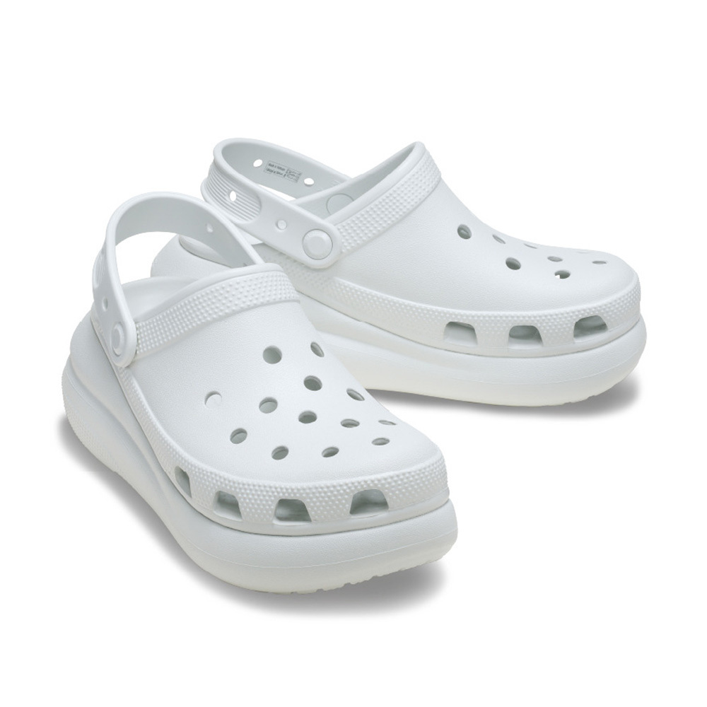 Crocs Crush Clog 男鞋 女鞋 月光灰色 泡芙克駱格 厚底 休閒 中性 卡駱馳 涼拖鞋 2075211NK