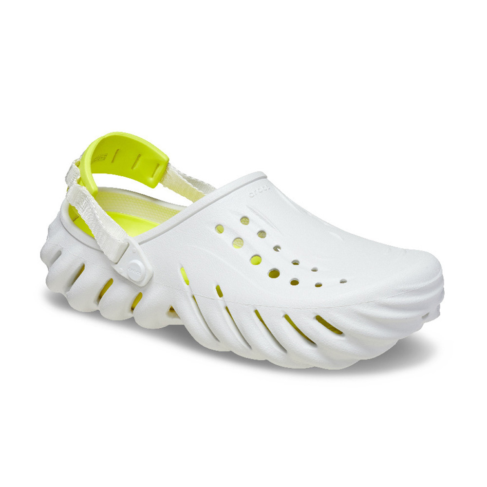 Crocs Echo Clog 男鞋 女鞋 月光灰色 波波克駱格 休閒 洞洞鞋 中性 涼拖鞋 2079371NK