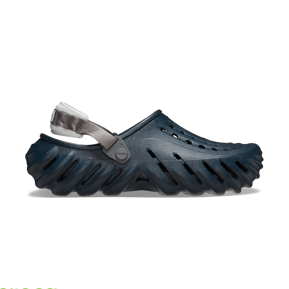 Crocs Echo Clog 男鞋 女鞋 暗藍色 波波克駱格 休閒 中性 卡駱馳 涼拖鞋 20793748I