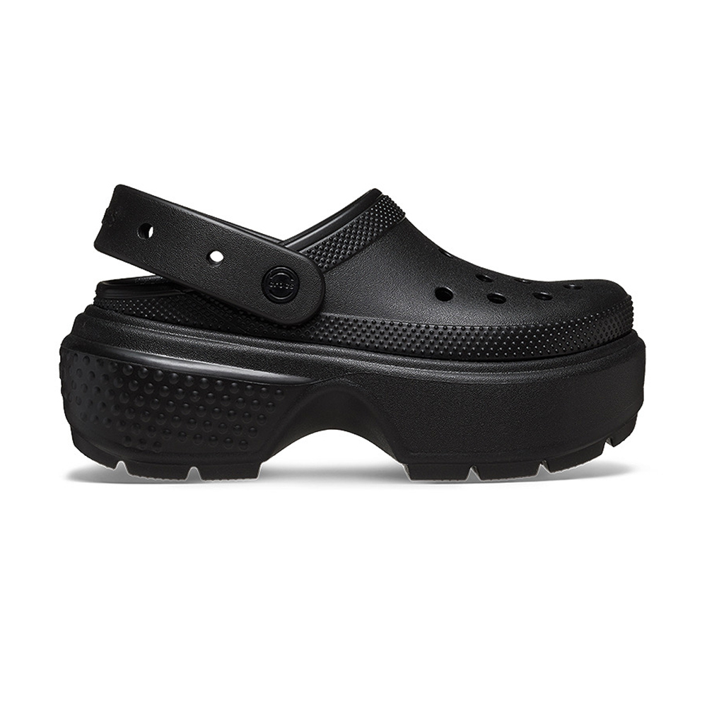 Crocs Stomp Clog 男鞋 女鞋 黑色 雪屋克駱格 厚底 卡駱馳 中性 休閒 涼拖鞋 209347001