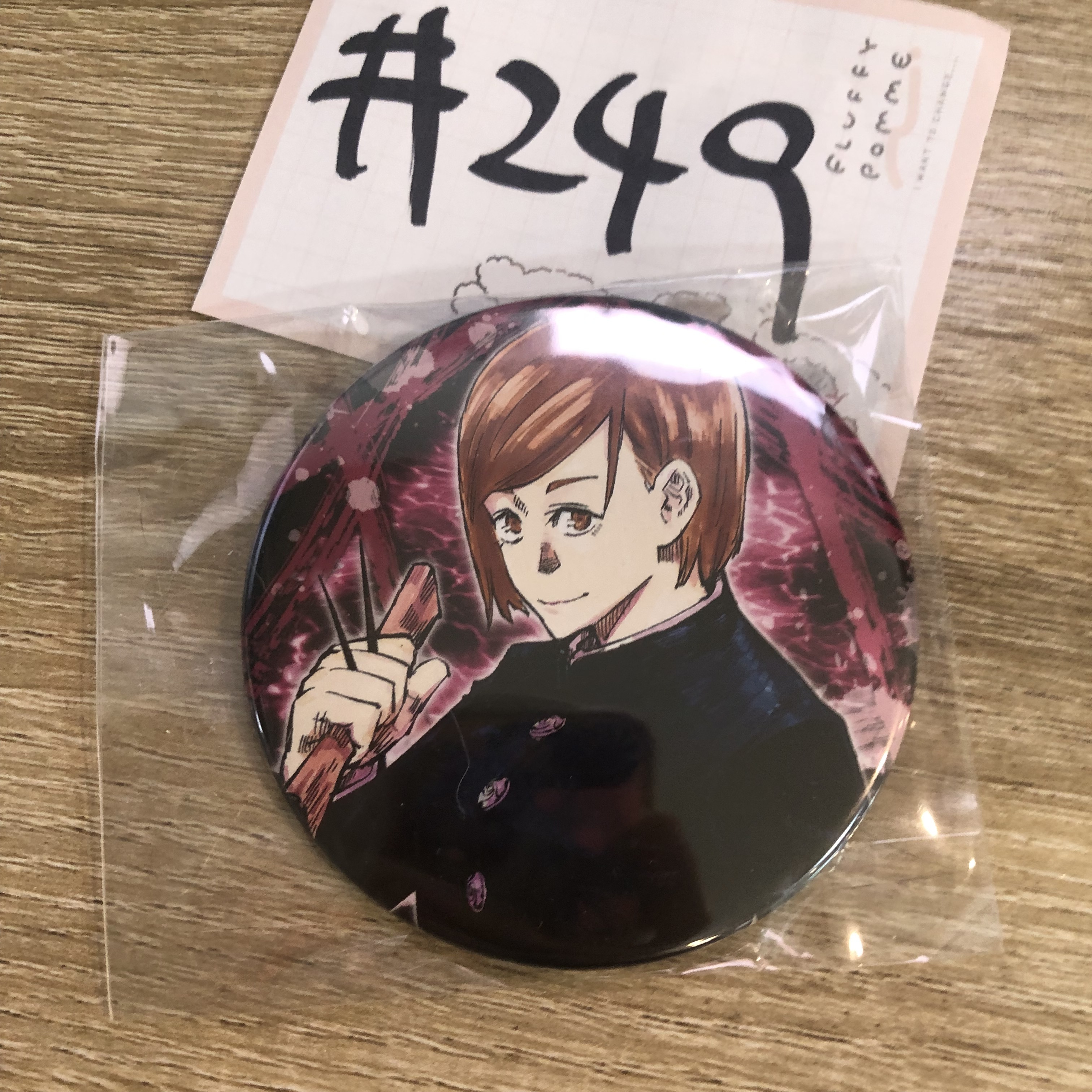 咒術迴戰 野薔薇 襟章#249