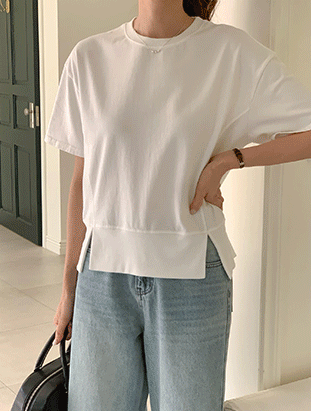 春夏新款/下缺口後開叉上衣 MANIFEST正韓🇰🇷