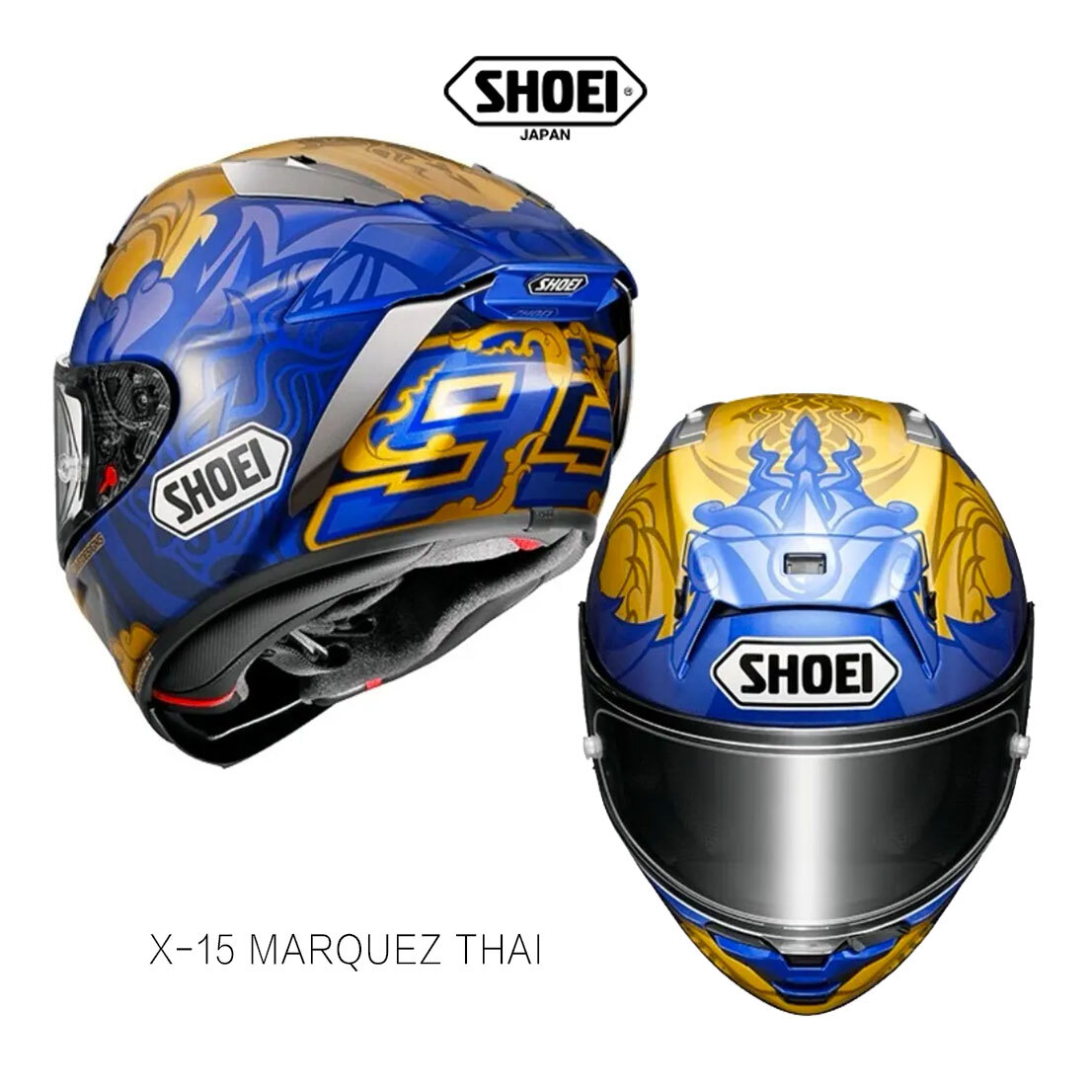 SHOEI X-FIFTEEN (X-15) MARQUEZ THAI 全罩安全帽