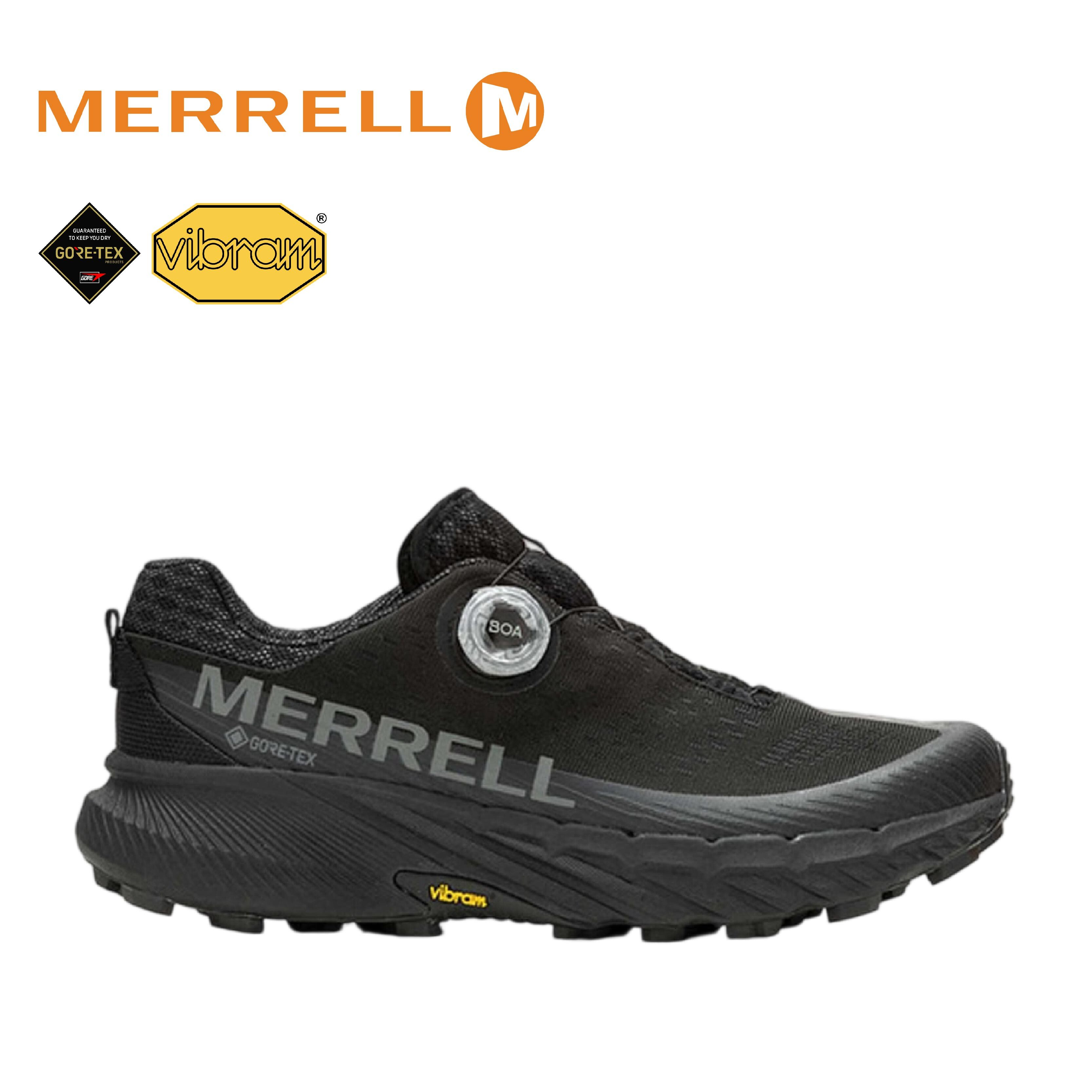 MERRELL 美國 AGILITY PEAK 5 BOA GTX 輕量戶外越野訓練鞋 男款(黑色) 33ML068213