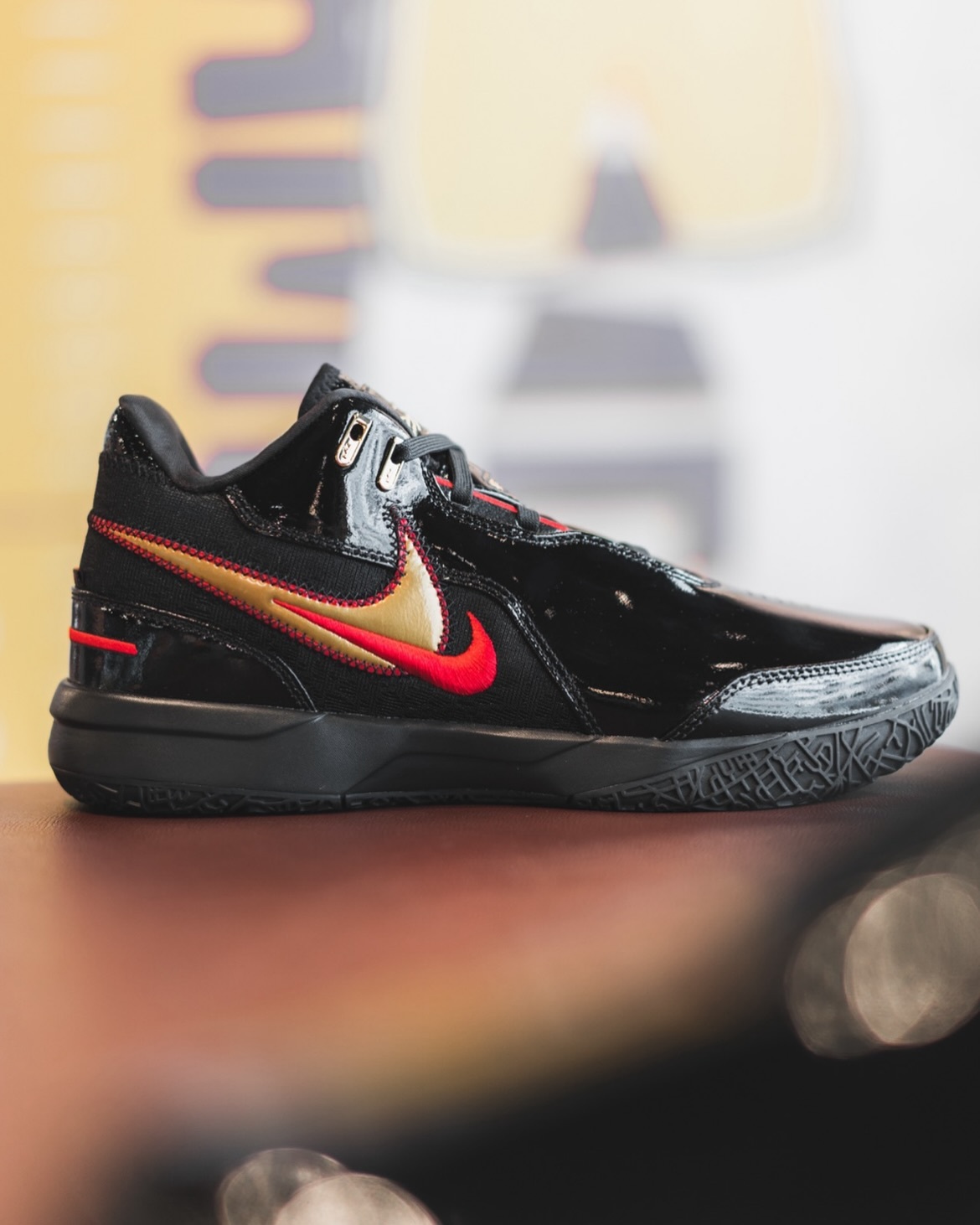 (預訂) Nike Lebron NXXT Gen - Black Metallic Gold-University Red