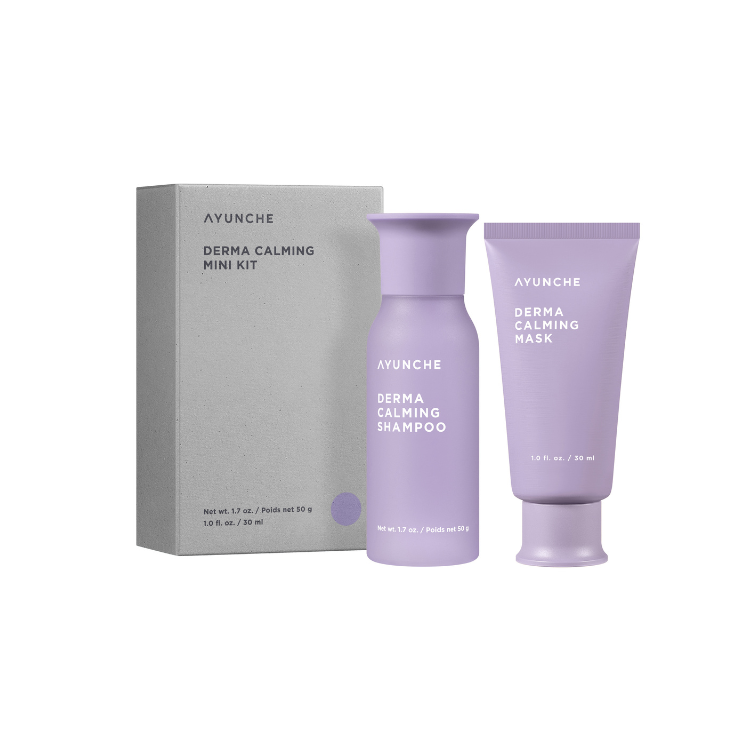 韓國 AYUNCHE 雅潤彩- 鎮靜舒潤 舒緩洗護 旅行組 50ml/30ml