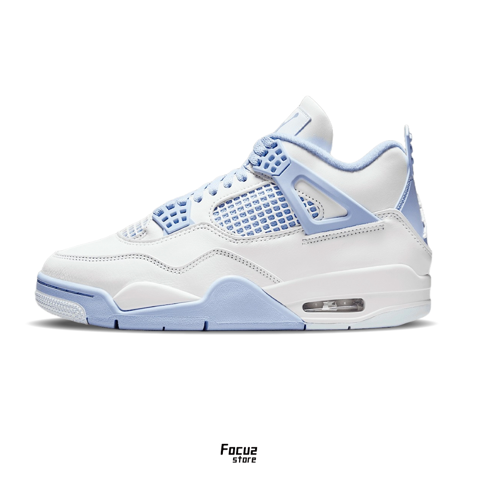 【Focus Store】預購 Nike Air Jordan 4 Retro Wmns "Forget Me Not" 勿忘我 花朵 天空藍 女款 HV0823-100