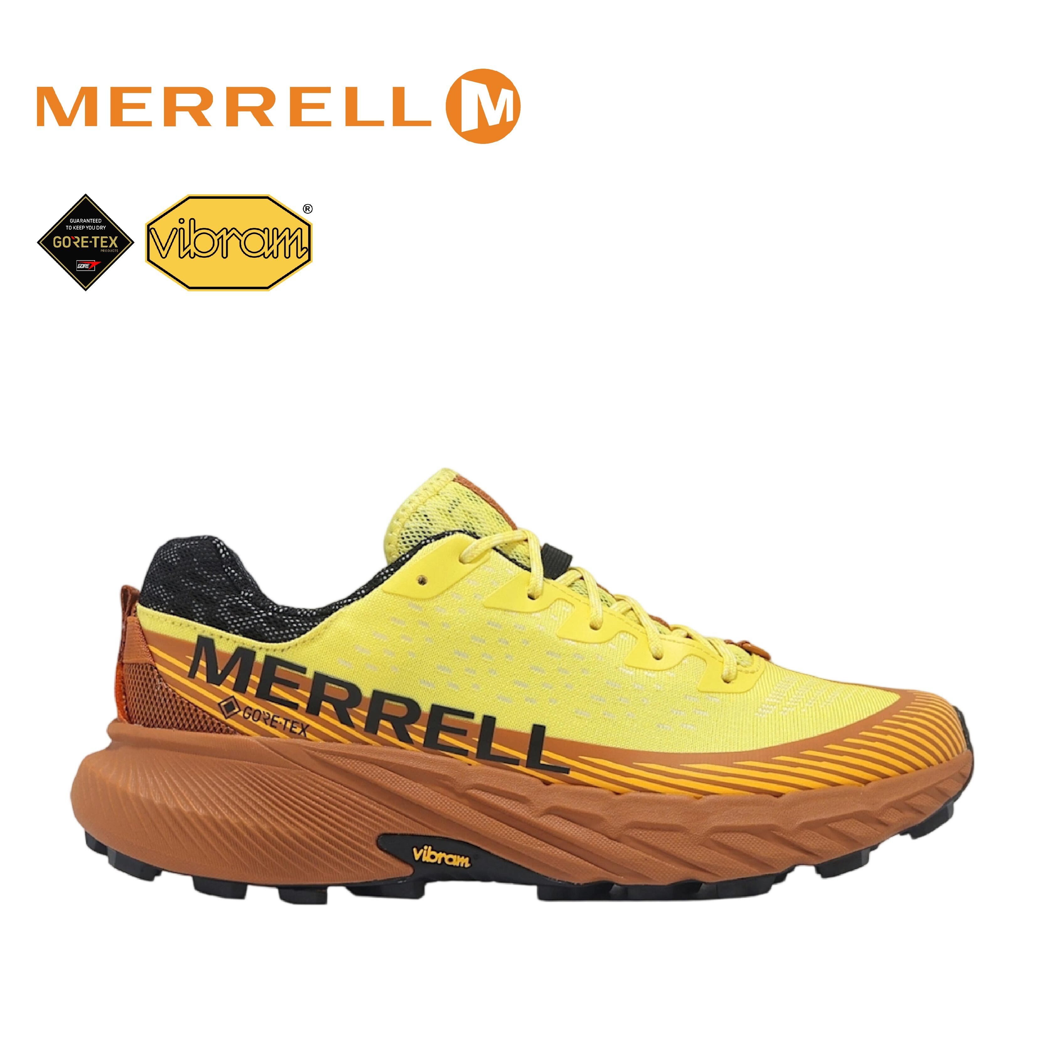 MERRELL 美國 AGILITY PEAK 5 GTX 輕量戶外越野訓練鞋 男款(黃色) 33ML068321