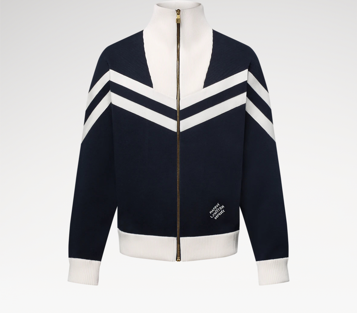 Louis Vuitton knitted cotton sailor blouson