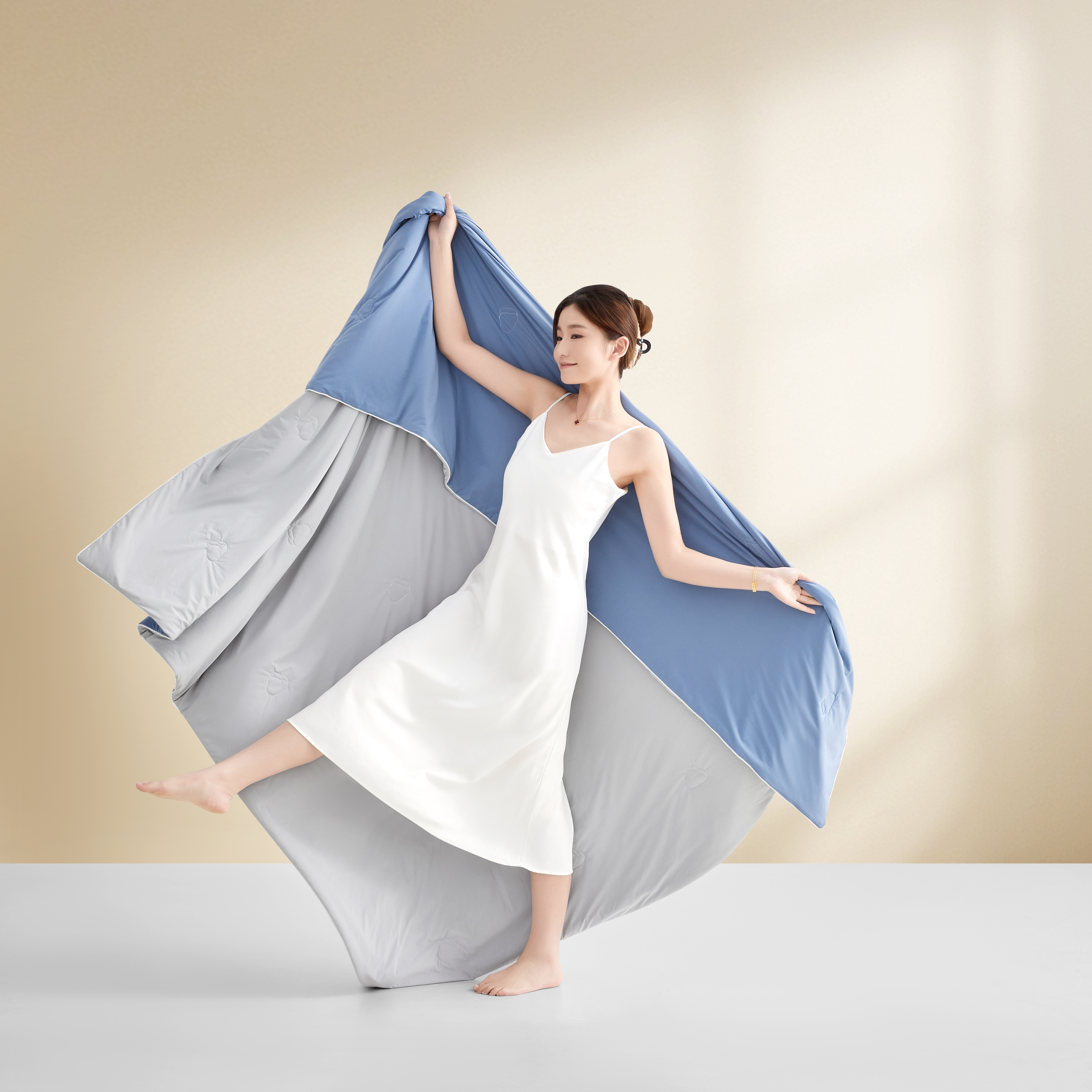 【換季出清】升級版-天冰被|峽灣藍