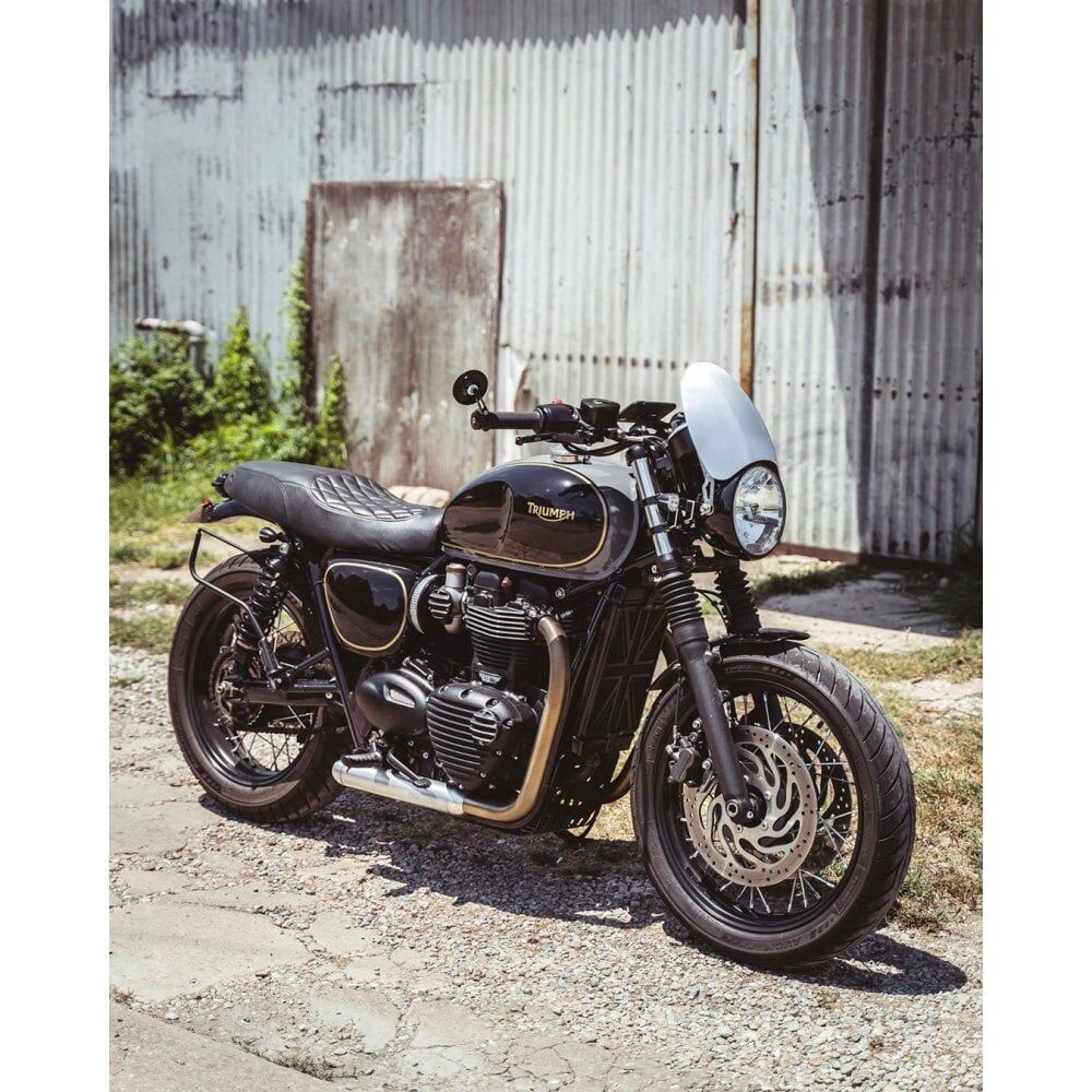 Motone 通用型 金屬 風罩 高款 髮絲銀