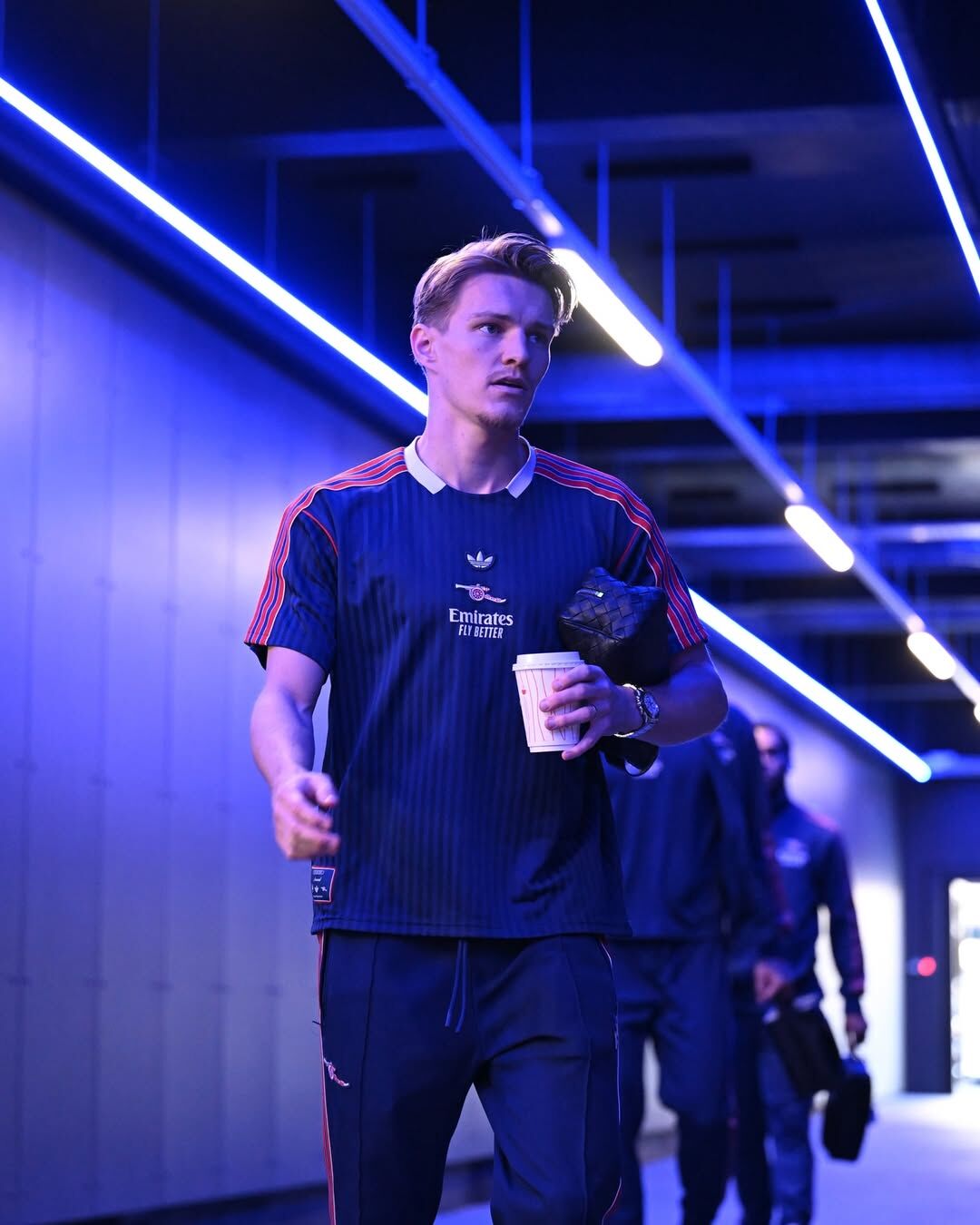 阿仙奴Adidas三葉藍色Terrace Icons 球衣