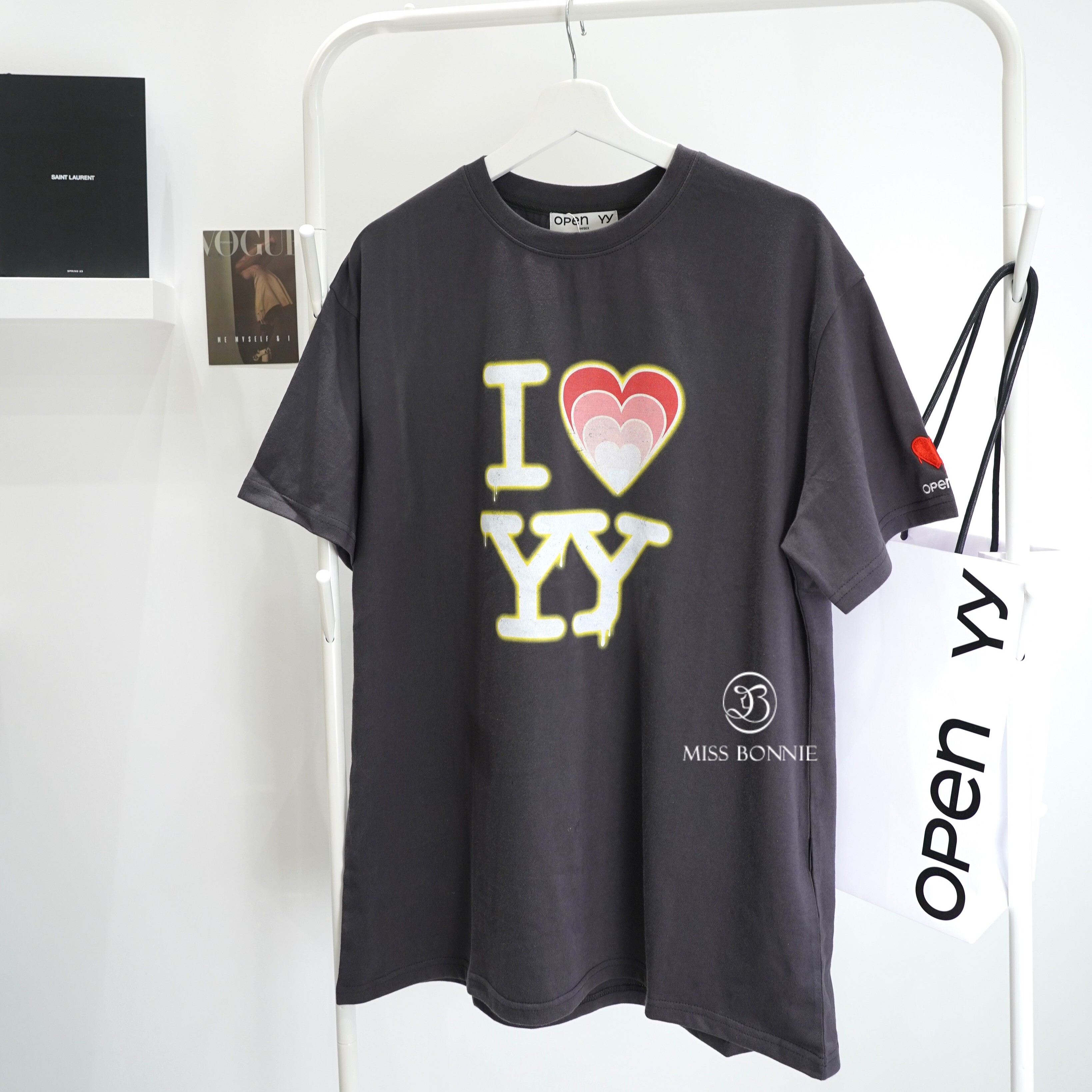 OPEN YY-I LOVE YY長版短袖