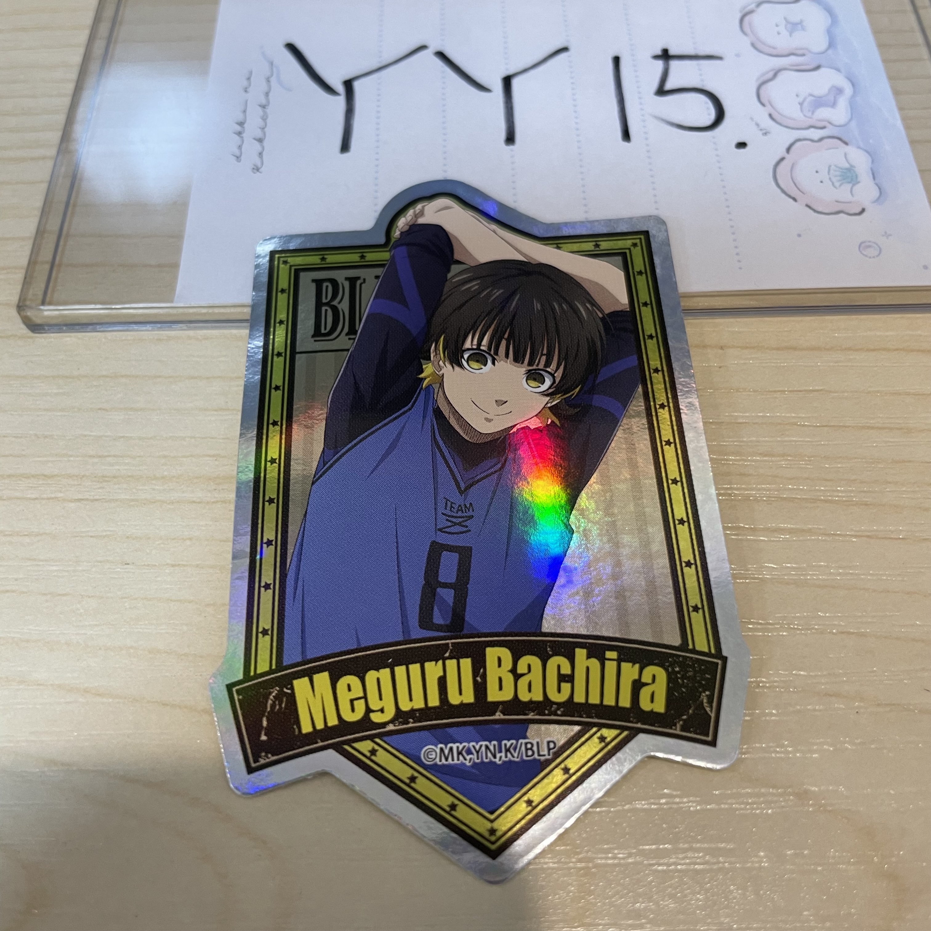 BlueLock  蜂樂 貼紙                #YY15