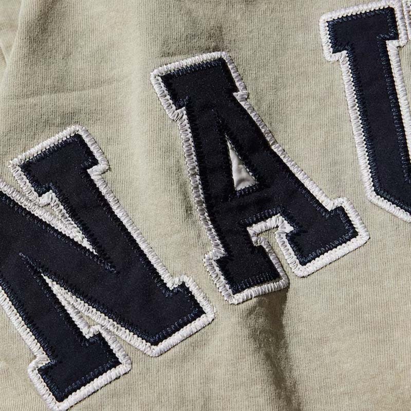 NAUTICA Pigment Dyed Arch Logo S/S Tee 水洗 短袖 淺褐色 男女款 FREAKS-99 [台灣現貨]