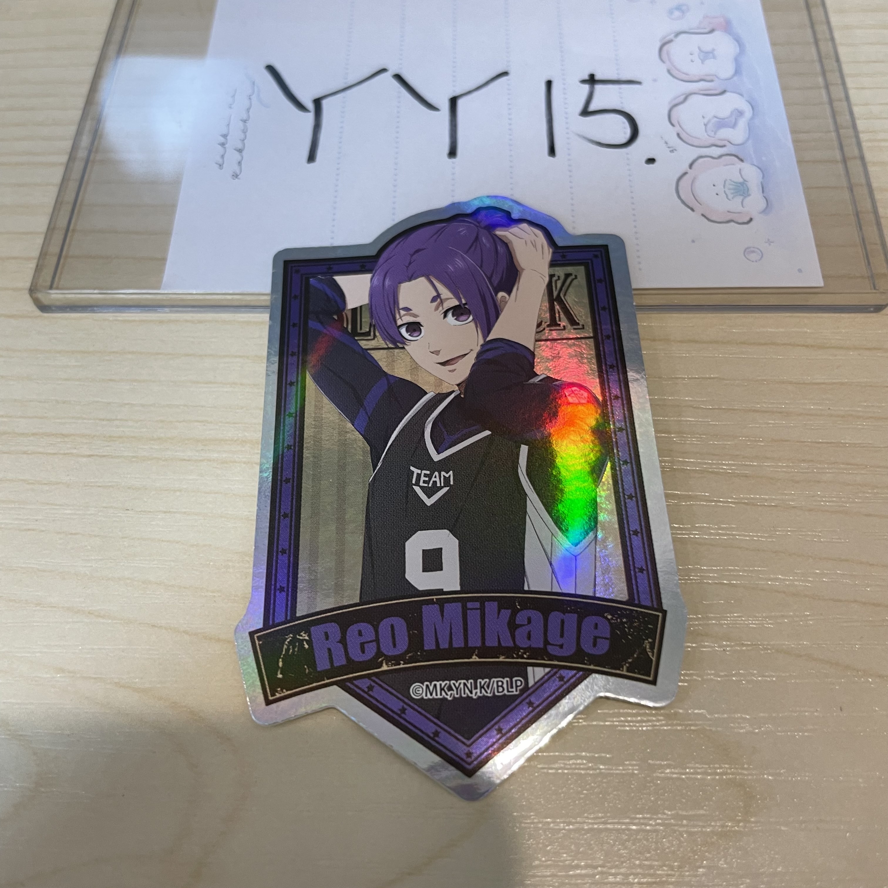 BlueLock  玲王 貼紙                #YY15