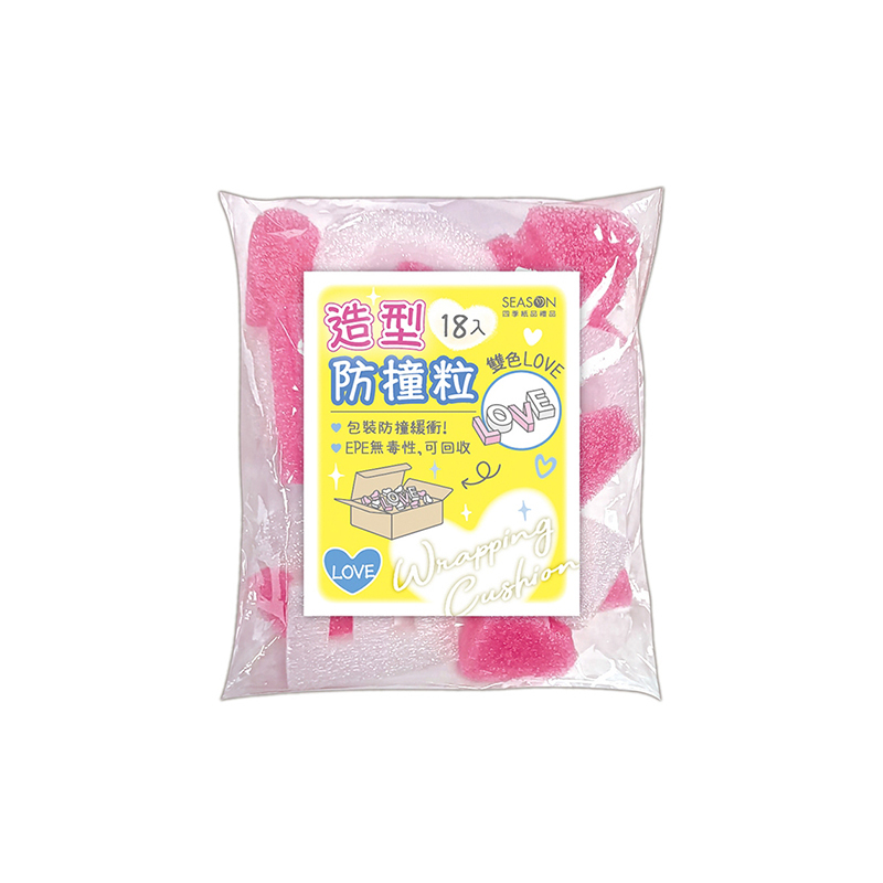 四季紙品 防撞粒 LOVE18入【DIY228-01】