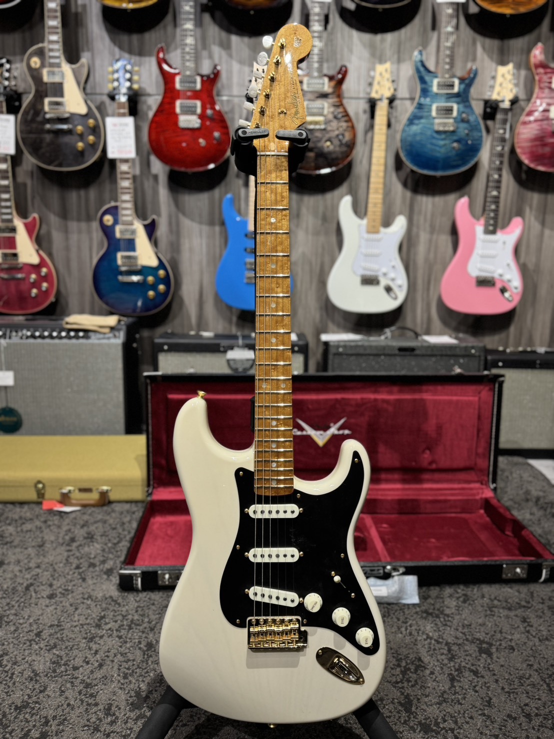 Fender Custom Shop STRAT NOS MN AWBL 電吉他 公司貨【宛伶樂器】