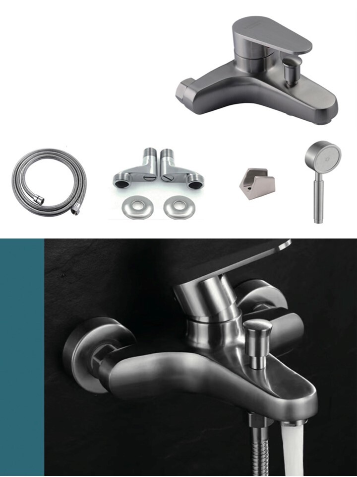 D1BL-7012不銹鋼沐浴龍頭