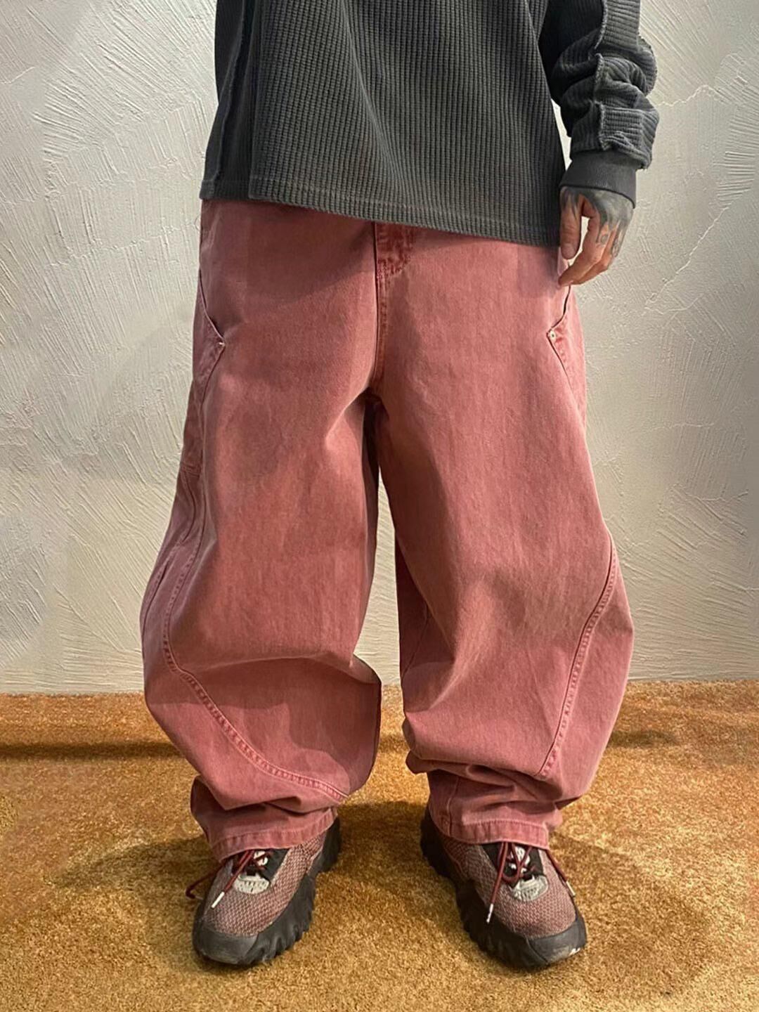 洗水淨色鬆身褲 SCOPE-093P